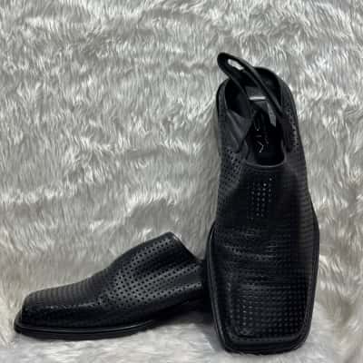  Mens  Size 44 Dress shoes Black  