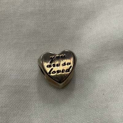 Pandora “ You Are So Loved” Sterling Silver Charm