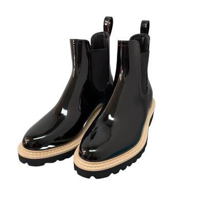 Django & Juliette  Womens  Size 38 Gummie DJ Gumboots Black  