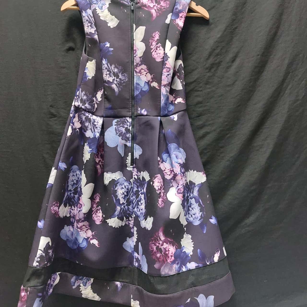 Robe ANTHOLOGY Noir Et Blanc En Poly-coton élasthanne Doublée – Taille 16 – Neuf Avec étiquettes