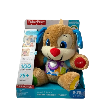 Fisher-Price Laugh & Learn Smart Stages Interactive Puppy Plush Toy