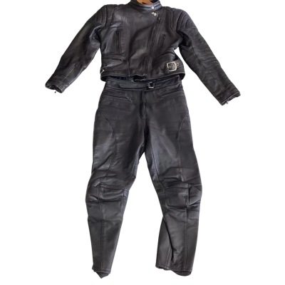 Classic Leather 2 piece motorcycle riding set