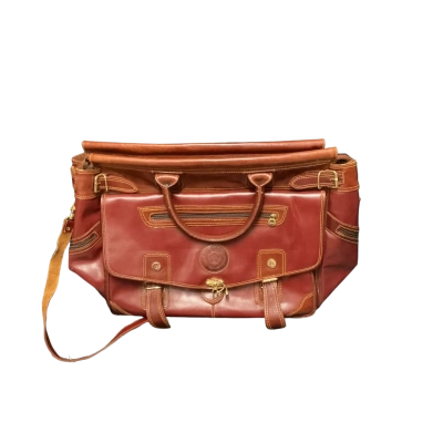 Vintage Henry brown leather large Travel bag