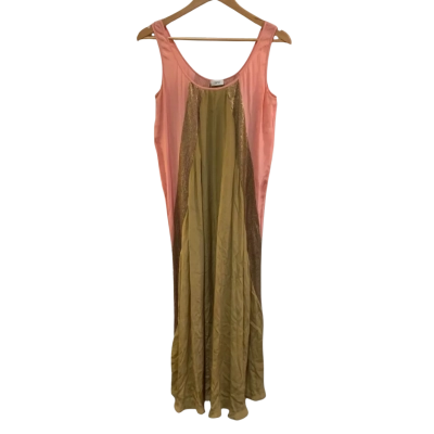 Anu Womens  Size 1 Brown / Pink  Dress