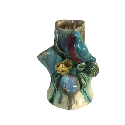 Vintage Wendy Art Australian Pottery Vase Approx 13 x 11cm