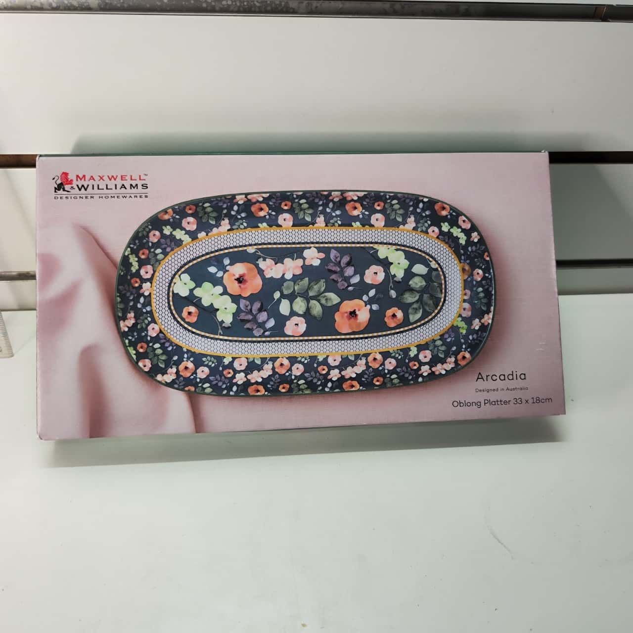 Maxwell Williams Arcadia Oblong Platter 33x18cm