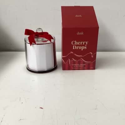 NEW - Dusk  cherry Drops candied cherry & raspberry candle