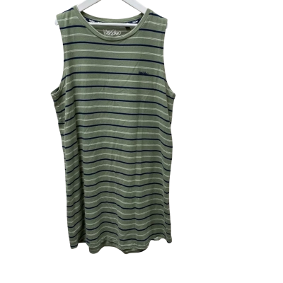 Mossimo Womens  Size 12 Shift Dress Striped 00% Cotton