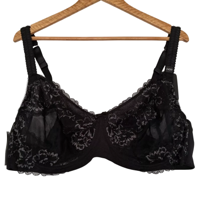 City Chic Size 24DD Black Bra
