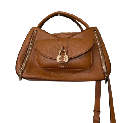 Guess Jessa Girlfriend Womens Handbag Brown 