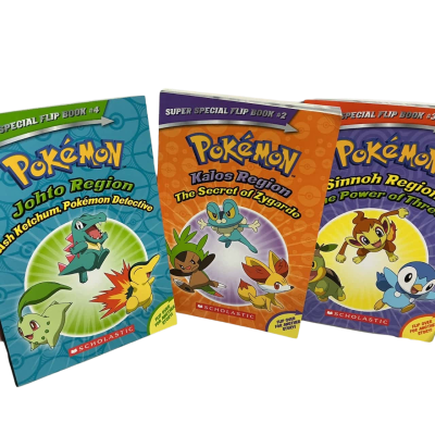 Pokémon Books Set Of Three 