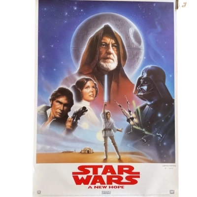 Star Wars: Episode IV - A New Hope Special Edition Video Poster #87/10000 Vintage 1995 