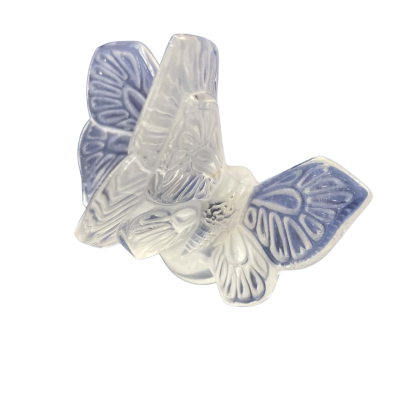 Lalique ‘Aurore Papillon’ (butterfly) crystal paperweight 6x11cm