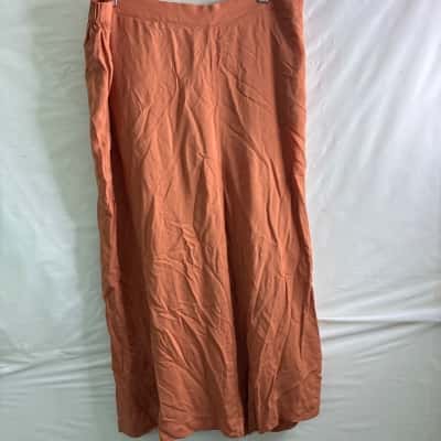 Betty Basics Womens  Size 16 Ankle Length Pants Burnt Orange 