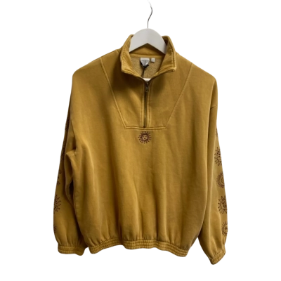 United Tribes Of Ghanda Womens Size 8 Jumper Dark Yellow