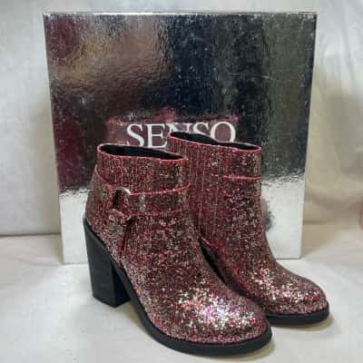 SENSO Size 37 Boots Multicoloured Glitter 