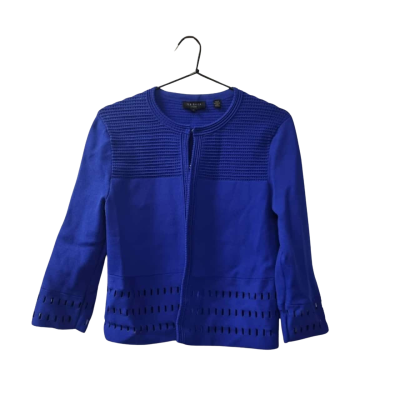 Ted Baker Women's Size 10 Blue Cardigan 