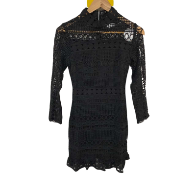 Two Sisters Womens  Size 6 Black  Dress