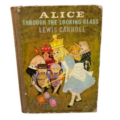 Alice Through The Looking Glass Lewis Carroll GOLDEN PLEASURE 1964 3rd Imp. HB