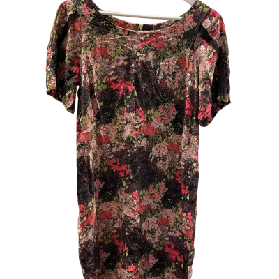Kachel Womens Size 10 Silk Floral Dress 