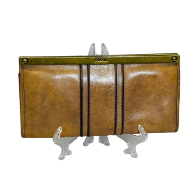 FOSSIL Cow Hide Purse Brown 