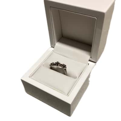  Womens Ring Sterling Silver Floral Frangipanis