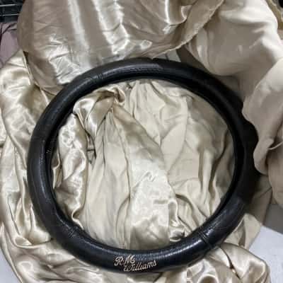R.M Williams Steering Leather Wheel Cover 
