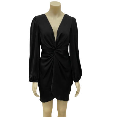  Womens  Cass & Cat Size 10 Cocktail Dress Black  