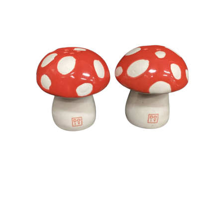 NEW - Amanita Toadstool Salt & Pepper Shakers 