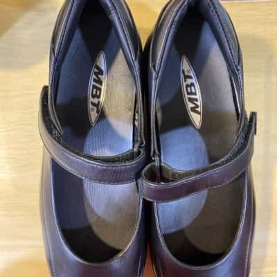 MBT Womens Shoes Size 3.5 UK Platforms Black  