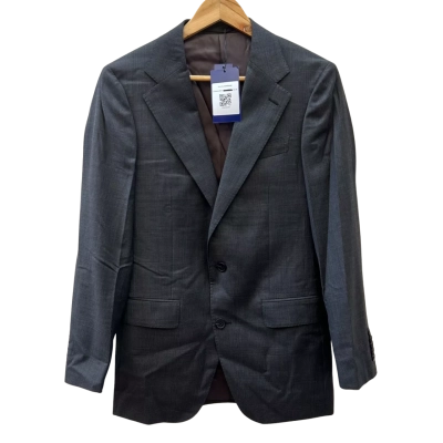 Brent Wilson Mens Size 36/34 Grey Suit Jacket 