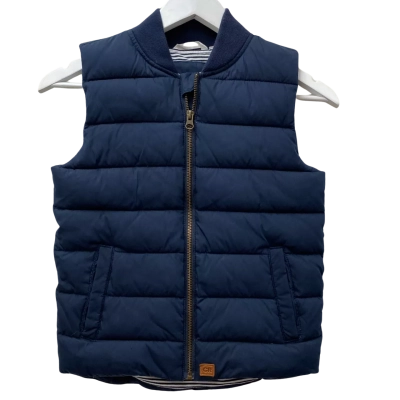 Country Road Kids Size 8 Vest Navy Blue 
