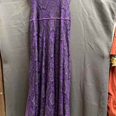 Dale & Waters Womens Size 12 / 14 Purple Lacy Dress