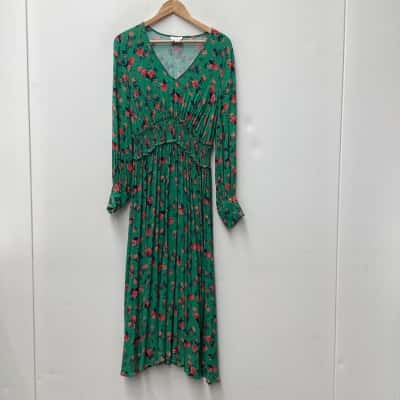 Ghost London Floral Dress - Size M
