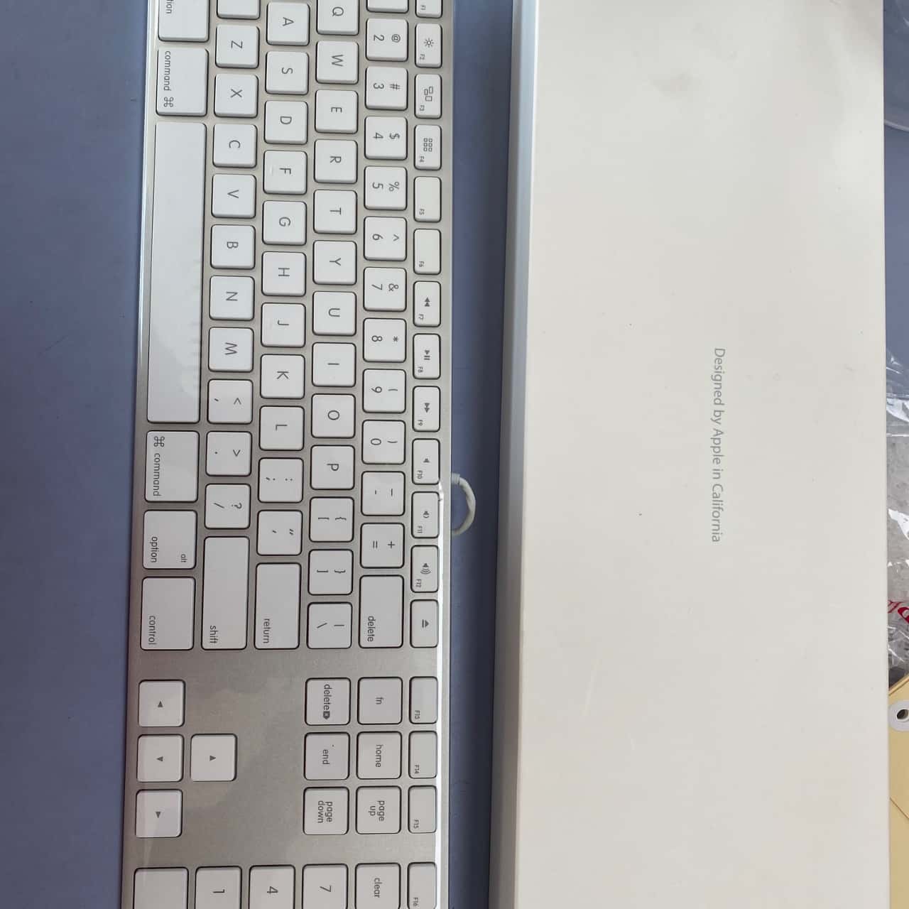 Apple keyboard and mouse (s)