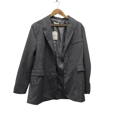 Billy j Womens  Size 8 Blazer Grey BNWT$129