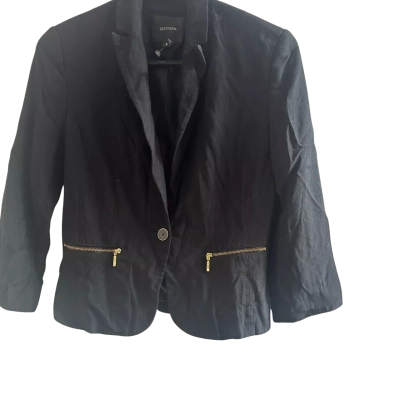 Portman's Women's  Size 6 Blazer Black  