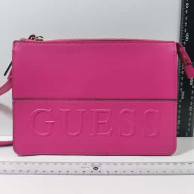 Guess Womens Handbag Pink PreOwned As Is 