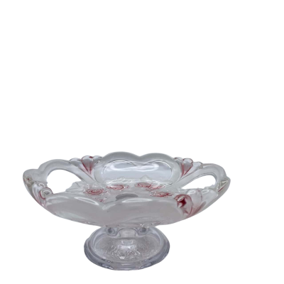 Stunning Walther Glas sweets bowl carmen roses