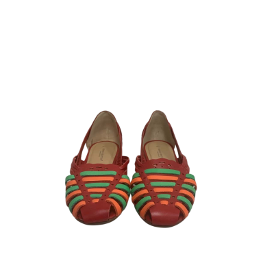 Gino Ventori Womens Size 40 Sandals Red 