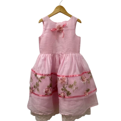 Origami Girls Size 7 Dress Pink  