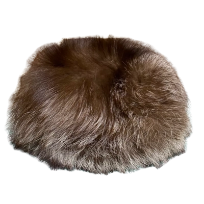 sliver Fox Fur Hat 