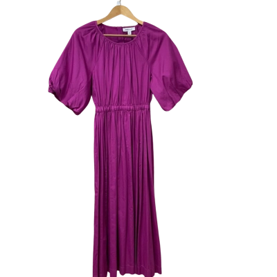 BNWT Preview Womens Size 8 Magenta Cotton Dress