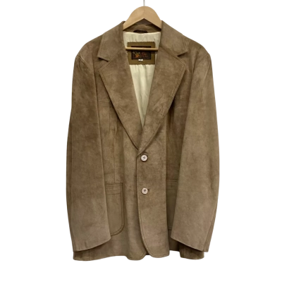 Simon Kessel Mens Size 46 Blazer Beige