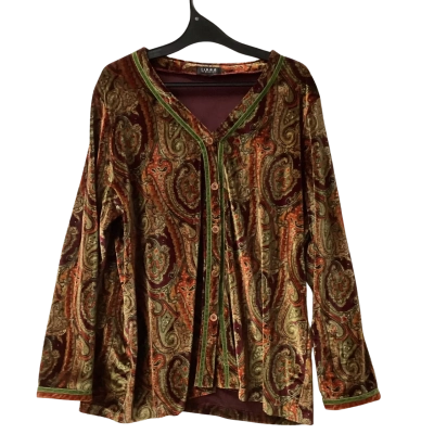 Linea by Discovery Womens  Size 14 Long Sleeve Top I