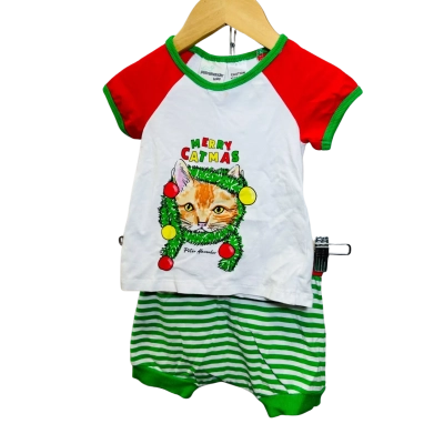 PETER ALEXANDER Kids Size 12-18m Christmas PJs 