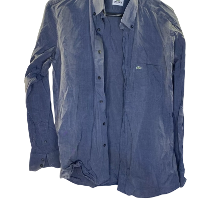 Lacoste Mens 41 Long Sleeve Shirt Grey 