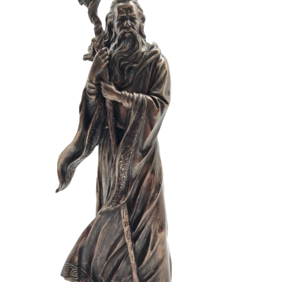GRAND WIZARD MERLIN WITH DRAGON STAFF