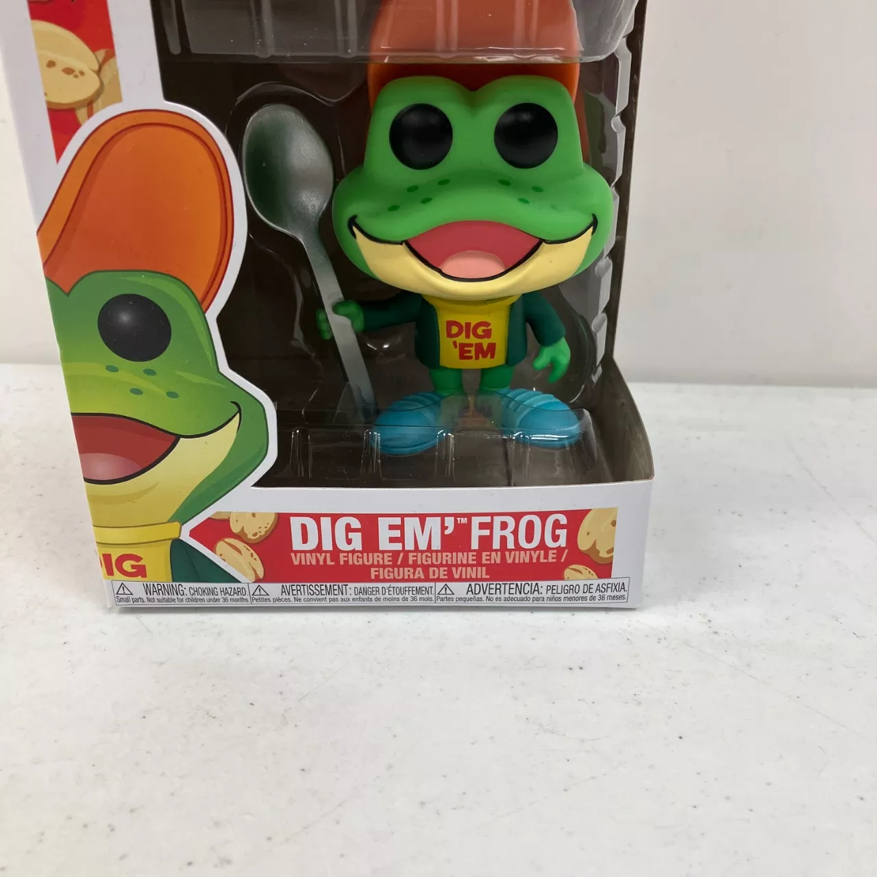 Pop Funko AD Icons Kellogg Honey Smacks ‘Dig ‘Em’ Frog’ #25(s)