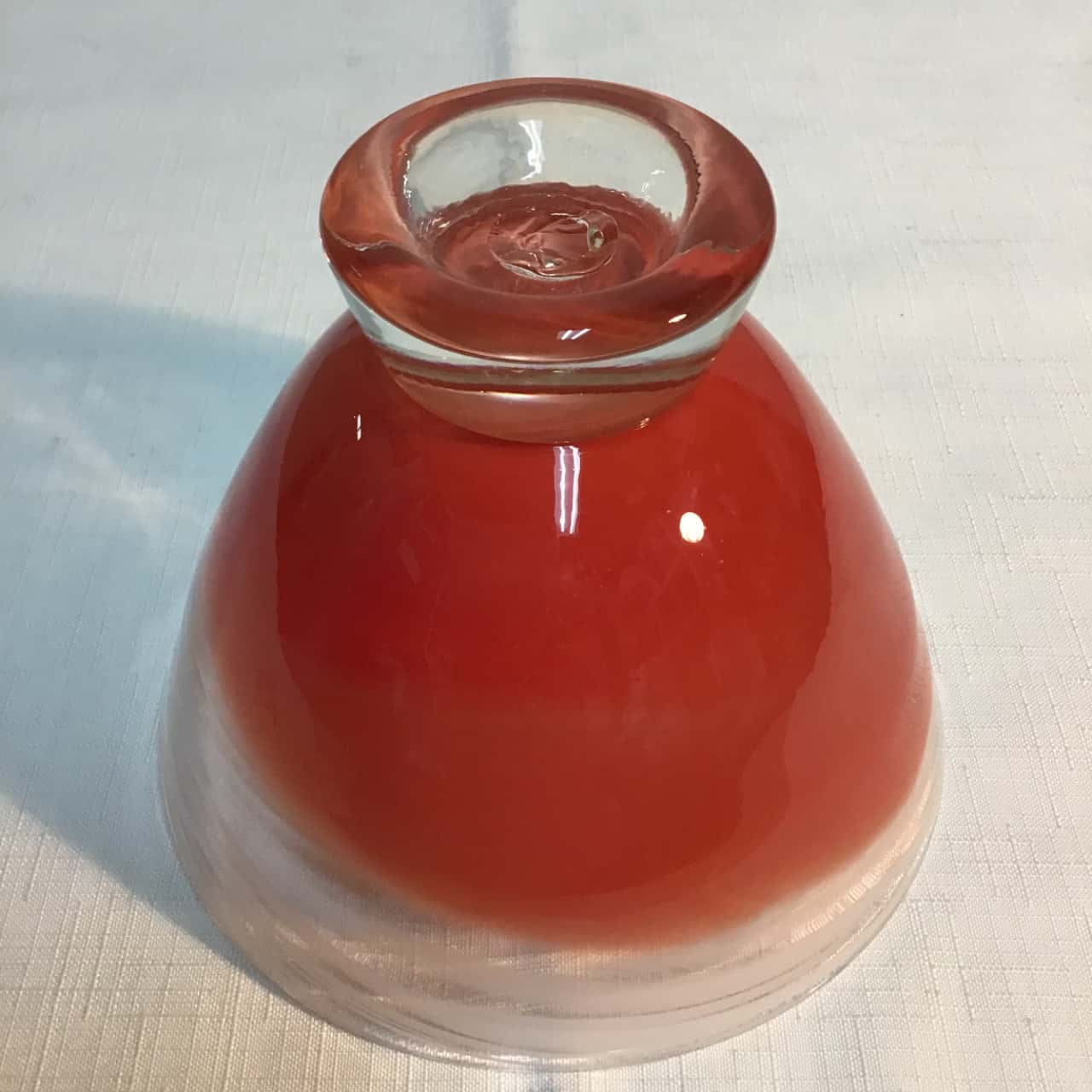 “Reduce “ Red decorative Glass Sweet Bowl(s)
